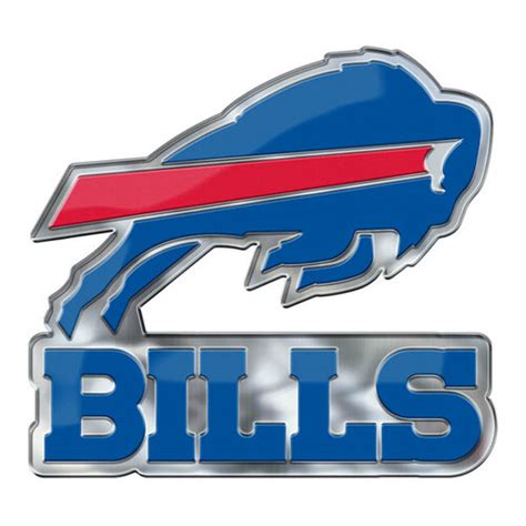 The streaking buffalo is a bold statement with the solid blue bold line coming from. Buffalo Bills Auto Emblem Color Alternate Logo - My Team ...