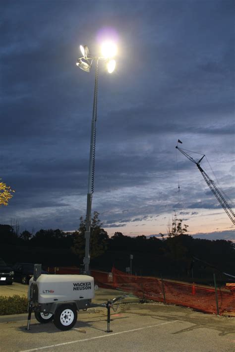 4 X 1000w Lighting Tower Diesel Grt Hire