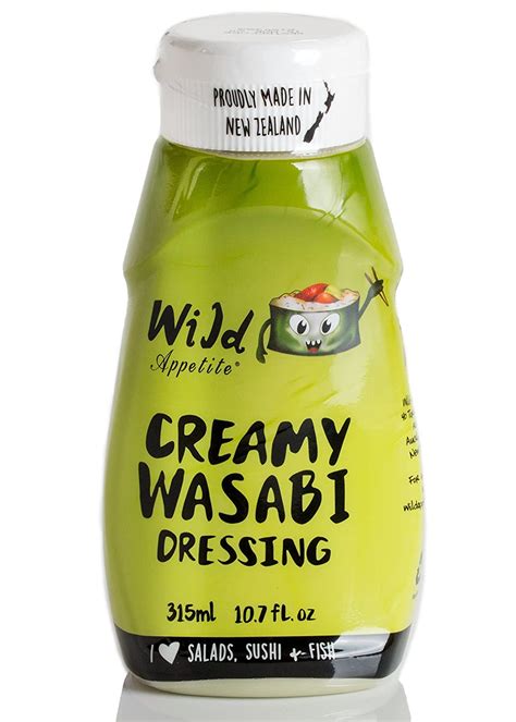 Wild Appetite Creamy Wasabi Dressing 1 X 315ml 106oz