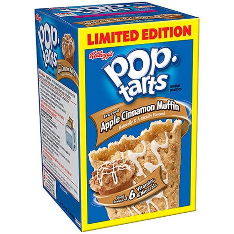 kellogg s pop tarts frosted apple cinnamon muffin toaster pastries 8 count 14 1 oz walmart