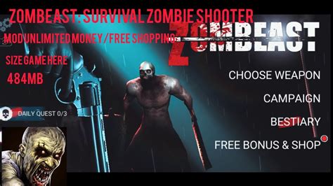 Zombeast Survival Zombie Shooter Mod Apk Youtube