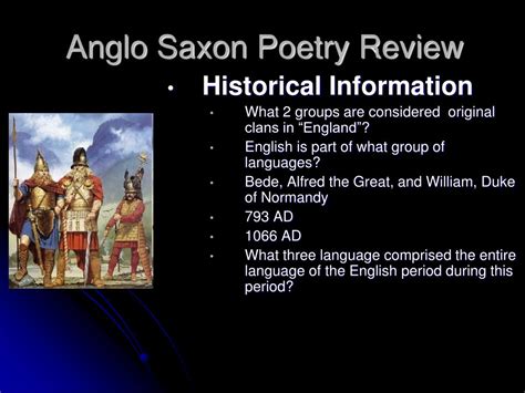 Ppt Anglo Saxon Poetry Review Powerpoint Presentation Free Download