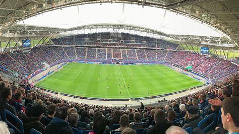 The national team of germany the stadium and seat plan of the rb arena leipzig can be found below. Red Bull Arena (Leipzig) - Wikipedia