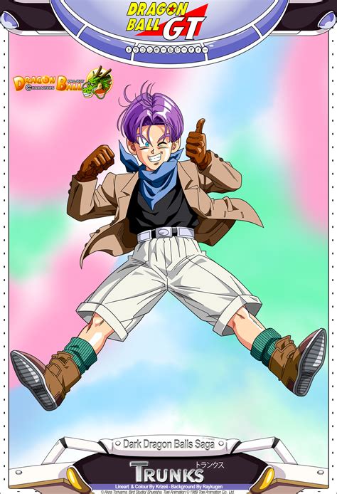 The initial manga, written and illustrated by toriyama, was serialized in weekly shōnen jump from 1984 to 1995, with the 519 individual chapters collected into 42 tankōbon volumes by its publisher shueisha. Dragon Ball GT - Trunks by DBCProject on DeviantArt