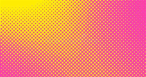 Pink Halftone Pop Art Background Abstract Vector Comics Style Blank