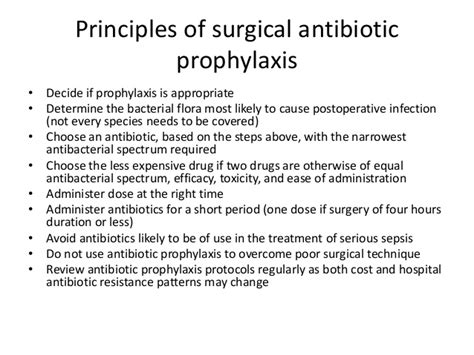Antibiotic Surgical Prophylaxis