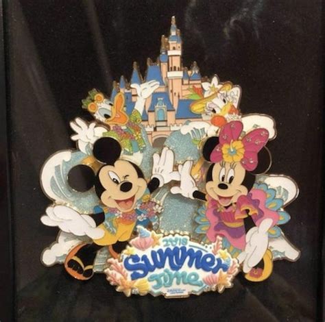 2018 Summer Time Pins At Shanghai Disneyland Disney Pins Blog