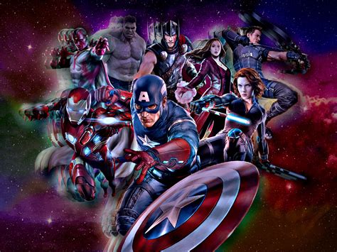 1080x1920 Avengers Artwork Hd Digital Art Artist Thor Black Widow
