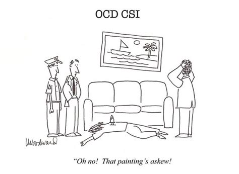 Ocd Cartoon Obsessive Compulsive Disorder