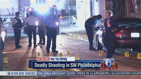 Police Investigate Fatal Shooting In Southwest Philadelphia 6abc Philadelphia