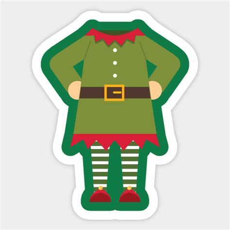 Printable Elf Body Cut Out