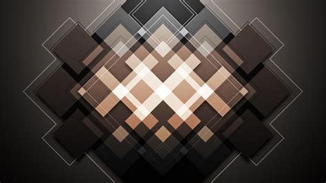 Wallpaper Abstract Symmetry Brown Pattern Geometry