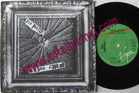 Totally Vinyl Records Sex Pistols Pretty Vacant 7 Inch Picture Cover
