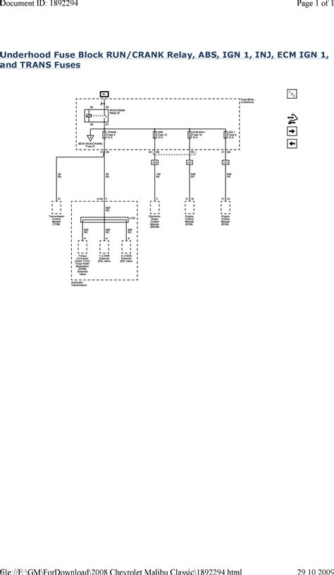 2013 malibu fuse box wiring diagrams. 2005 Malibu Maxx Fuse Box - Cars Wiring Diagram
