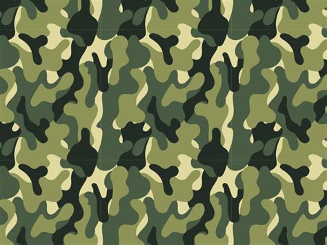 Camouflage Military Backgrounds Green Pattern Templates Free Ppt