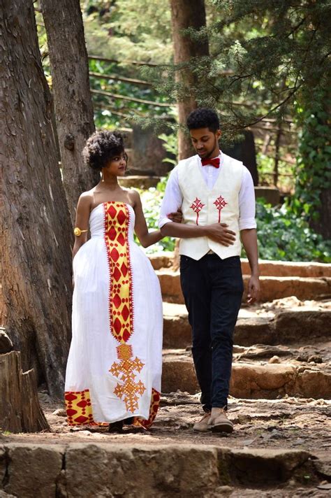Louisa May Traditional Ethiopian Wedding Dress Kemis Designs