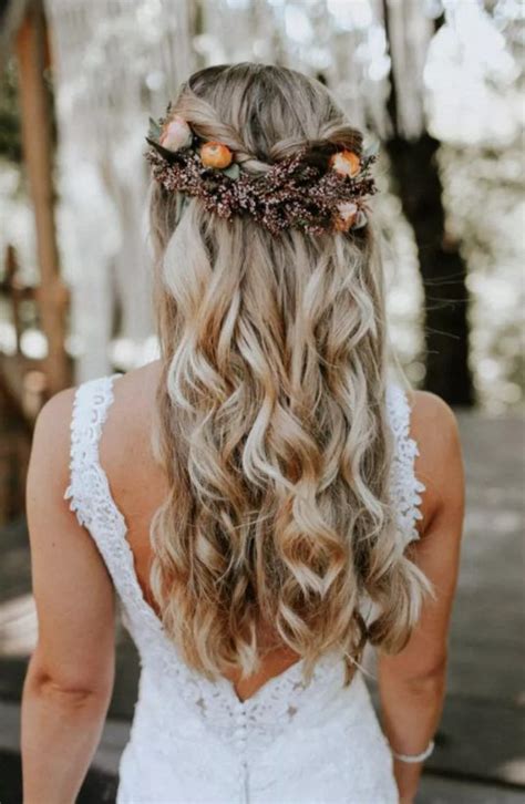 Gorgeous Boho Wedding Hairstyles Wedboard
