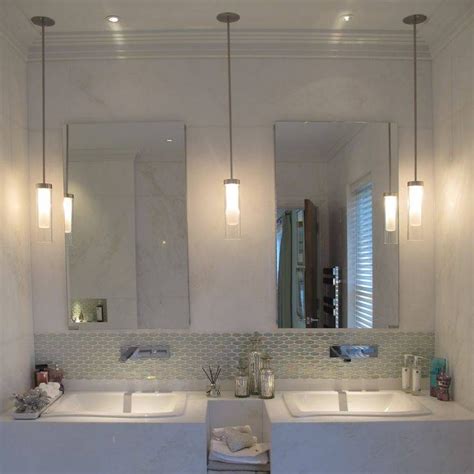 Wall lights lights for your wall, hall or bathroom. 15 Ideas of Mini Pendant Lights for Bathroom
