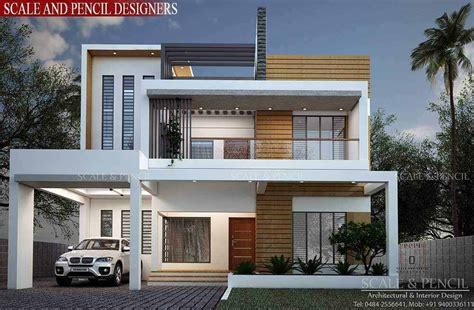 New Model House Design Ernakulam Kochi Modern Home Design Images