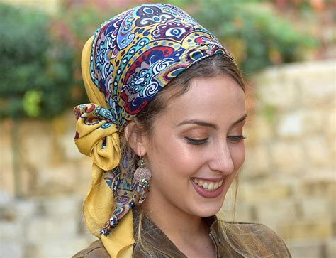 amazon-com-easy-square-lovely-mustard-headscarf-tichel,-hair-snood