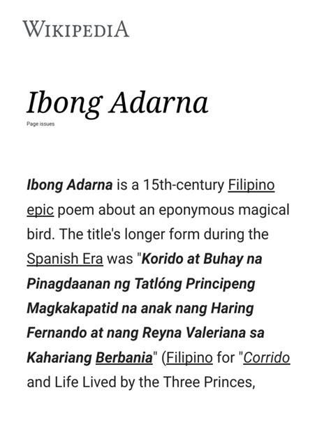 Ibong Adarna Script Tagalog Pdf Three Strikes And Out