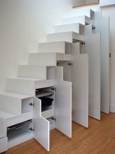 Diy Staircase Drawers