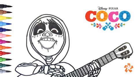 Coco Miguel Coloring Pages