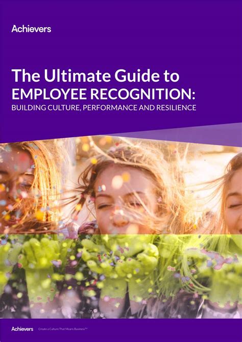 The Ultimate Guide To Employee Recognition Building Culture