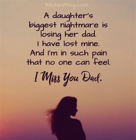 Missing Dead Father Quotes