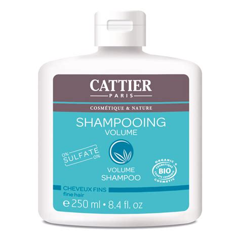 Cattier Shampoing Sans Sulfate Volume Bio Cattier Flacon 250 Ml