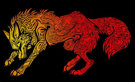 Flame Wolf Live Wallpaper Wallpapersafari