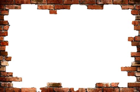 Proudly Hart Brick Wall Frame Png