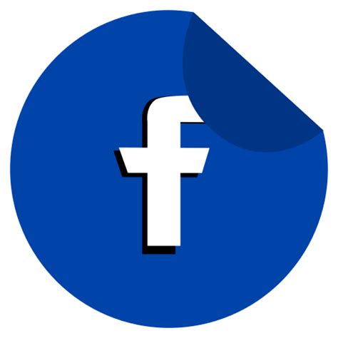 Logo Facebook Png Bulat Logo Design
