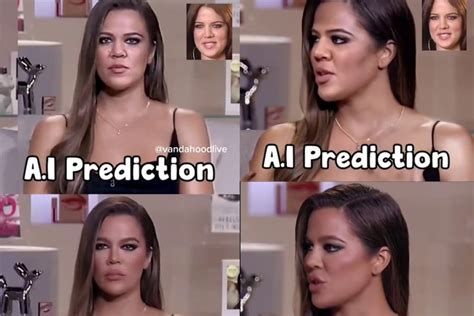 Ai Predicts What The Kardashians Jenners Would Look Like Without Cosmetic Surgery