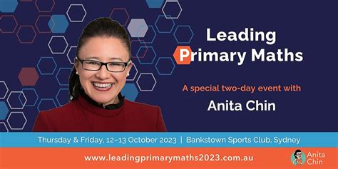 Leading Primary Maths 2023 A Special Two Day Conference With Anita
