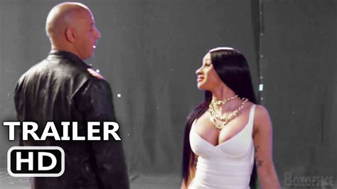 Fast And Furious 9 Cardi B Meets Vin Diesel Trailer 2021 Youtube