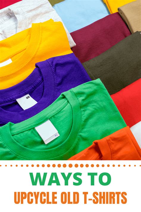 Ways To Upcycle Old T Shirts
