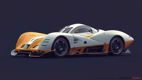 Wallpaper Concept Cars Concept Art Sports Car Mclaren F1 600v