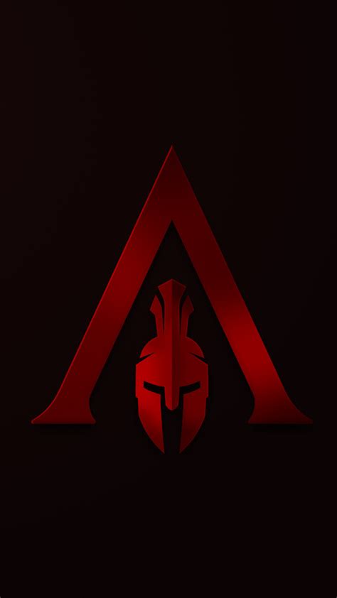 540x960 Assassins Creed Odyssey Minimalism Logo 4k 540x960 Resolution