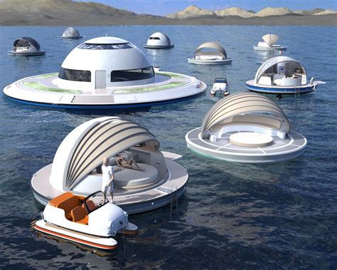These Futuristic Floating Hotel Suites Are Completely Solar Powered
