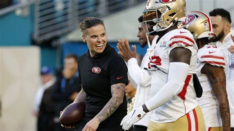 Katie Sowers Makes History As 1st Woman Coach At Super Bowl