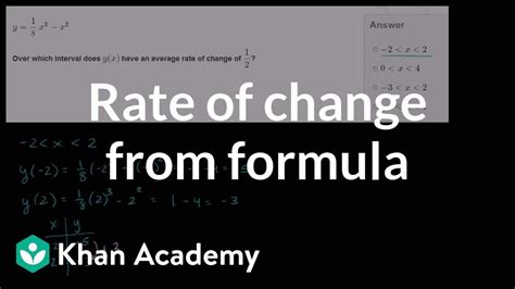 Find the average value of your measurements. How to find the average rate of change from a formula ...