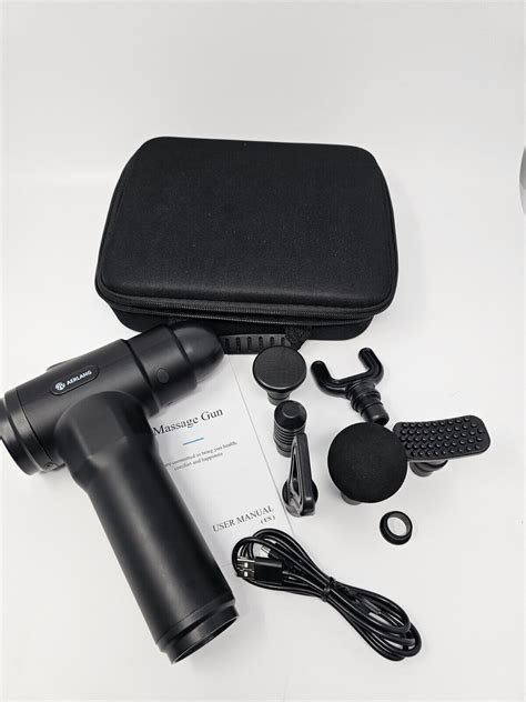 Aerlang Massage Gun Deep Tissue Portable Quiet 20 Speed 6 Heads Ebay