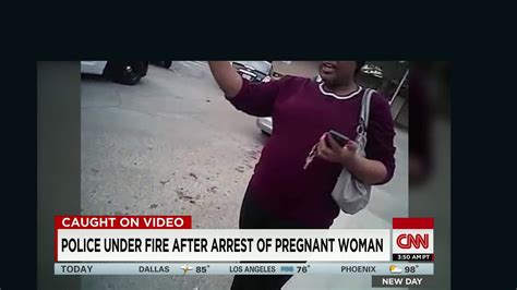 aclu pregnant woman s arrest horrifying cnn video