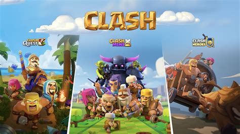 Supercell Announces Three New Clash Games Development Esportsgen