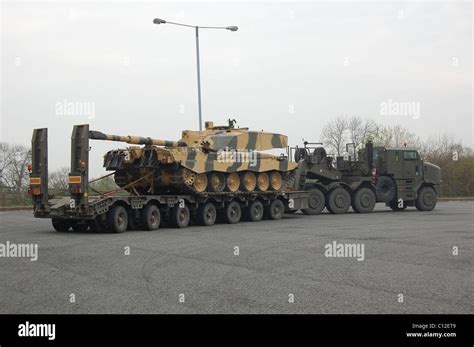 Heavy Equipment Transporter System Hets Hi Res Stock Photography And