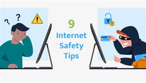Staying Safe Online 6 Threats And 9 Tips Infographic
