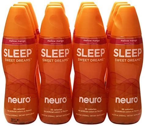 Neuro Sleep Drink Mellow Mango 145 Ounce Pack Of 12 Kords Good