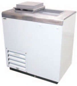 Excellence Hff Stainless Steel Ice Cream Dipping Cabinet Freezer