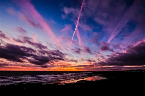 There Was A Stunning Sunset Over South Wales Last Night And People Took